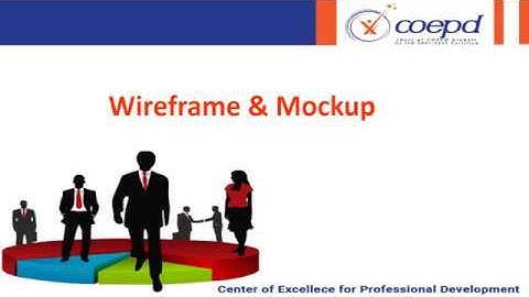 Wireframe and Mockup