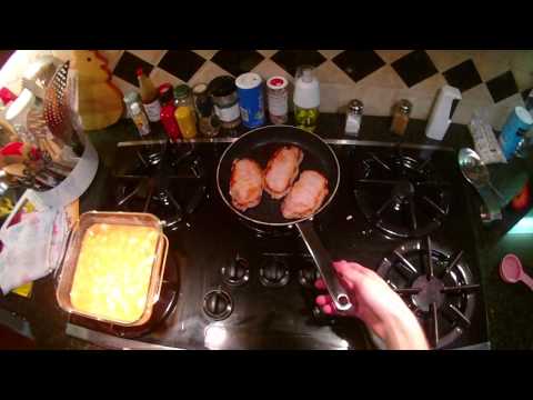 How to cook: Curry Pork Chops and Lima Beans (with Drac!)