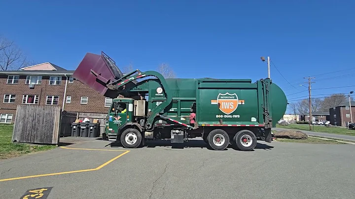 IWS Garbage Disposal Peterbuilt McNeilus Front Loader #6621