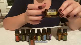 ASMR Essential Oils - Part 2 (soft spoken, some whispers, tapping, scratching, towel sounds) screenshot 2