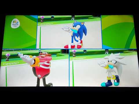 Mario Sonic Rio 2016 Rhythmic Gymnastics 5 Sonic Vs Silver Dr Eggman Fails