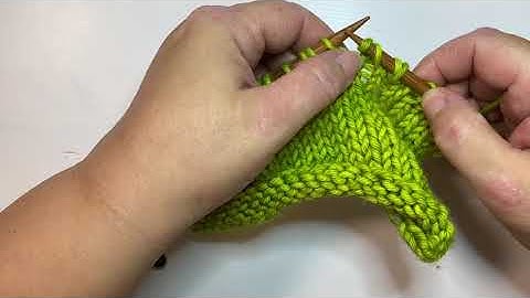 How to work the slip front knit back (sfkb) and knit front slip back (kfsb) knitting techniques