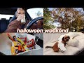 Halloween Weekend, Workout With Me, My Starbucks Order, Lake with the Family - FALL VLOG