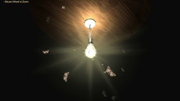 Unity3D Particle System - Moth