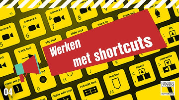 AVMEDIA | 04 | Werken met shortcuts