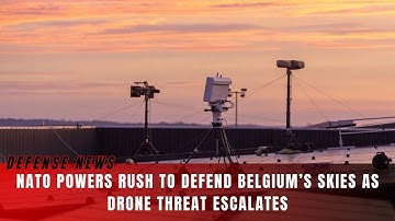 NATO Forces Rush to Protect Belgium from Mysterious Drone Attacks!