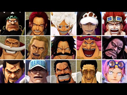 【完全版】DLC含む全61キャラ&リストラ7キャラ 超必殺技集【海賊無双シリーズ】【ONE PIECE Pirate Warriors Series】