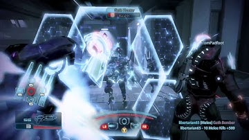 Mass Effect 3 Gold with 3 Jugs vs. Geth Firebase Glacier.
