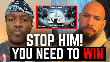KSI WARNING To Andrew Tate Next Opponent