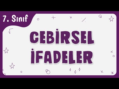 Cebirsel İfadeler | 7.Sınıf Matematik Kampı 2022