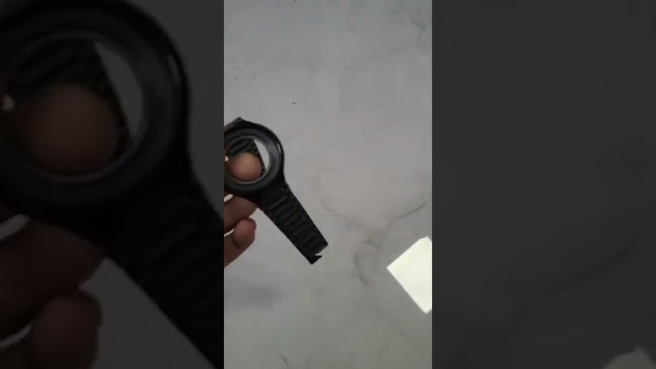 Ultra thin ceramic watch case with band drop test（有旁白）