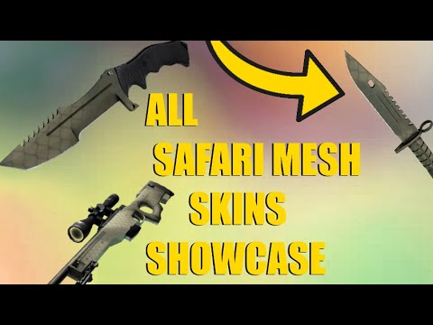 csgo all safari mesh skins