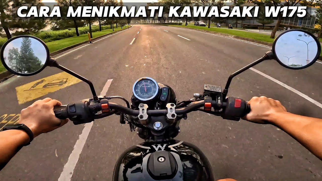 CARA MENIKMATI MOTOR RETRO KAWASAKI W175