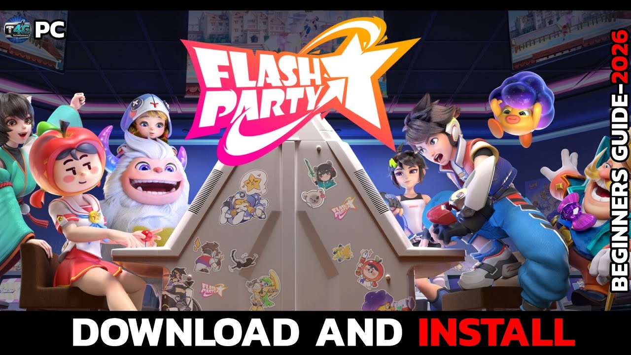 Как скачать и установить Flash Party на ПК (инструкция 2026 года)?