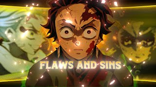 Flaws And Sins - Tanjiro Vs Daki Amvedit