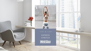 EXPRESS STRETCH с Андреем Андреевым | 26 апреля 2020 | Онлайн-тренировки World Class