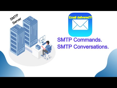 SMTP Conversation|SMTP Commands|Email delivery|email header|smtp server | mail server | email server