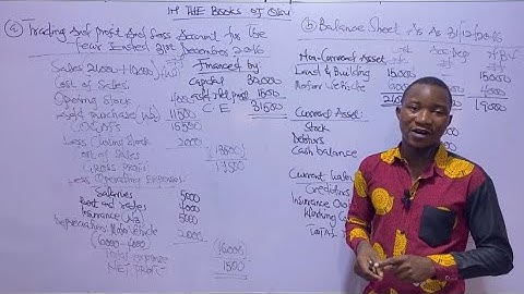 SINGLE ENTRY AND INCOMPLETE RECORDS ( SOLVED PRACTICE PAST QUESTION ) - PART 4