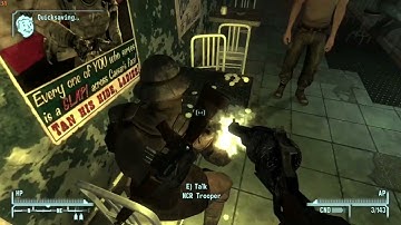 When the NPC sees you quicksave