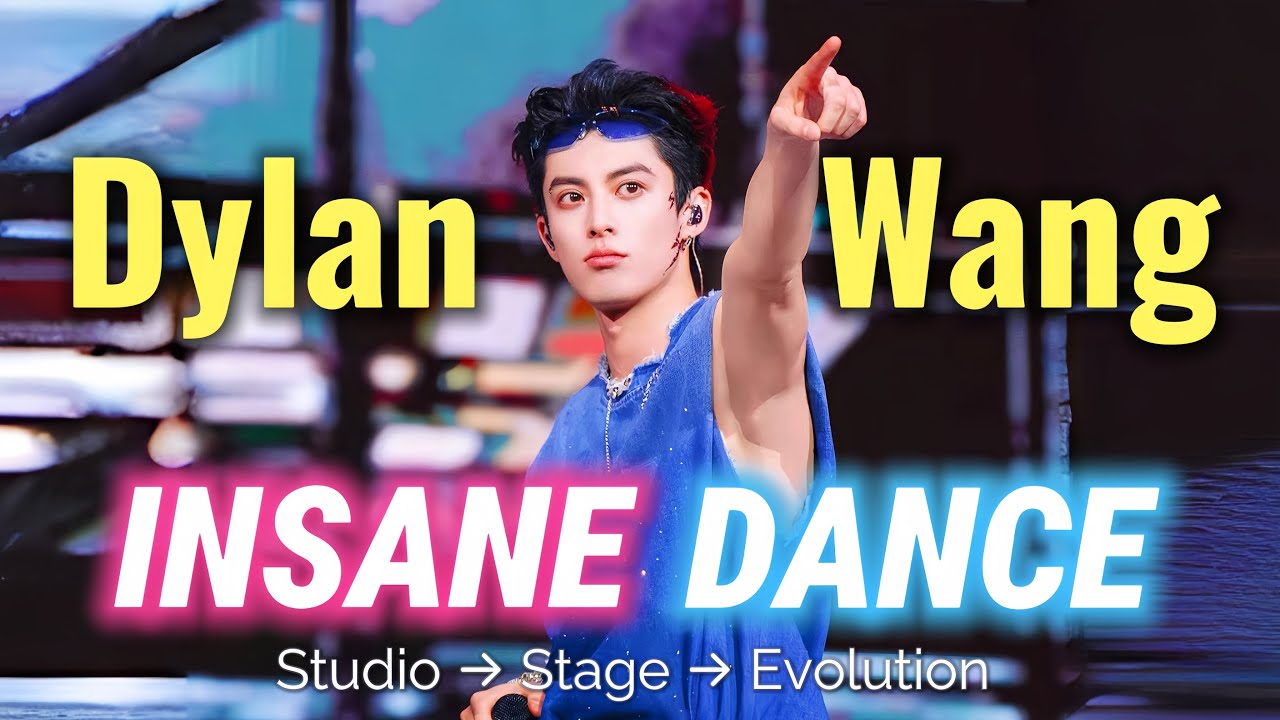 БЕЗУМНЫЙ танец Дилана Вана: как у айдолов K-Pop в студии и на концерте! 🎬🔥(4K Fancam)