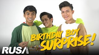 Surprise! Ariff Bahran Birthday Bash Bersama Haikal Farid & Shah Rezza!