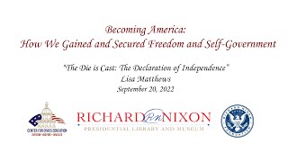 Becoming America | Lecture 2 | The Die is Cast: The Declaration of Independence