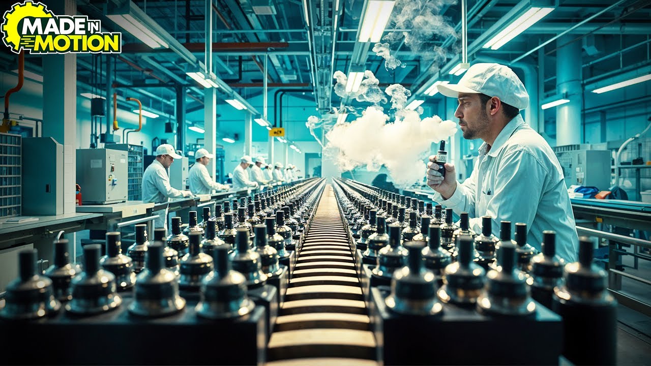 How VAPES Are Made: Inside the Factory Process!