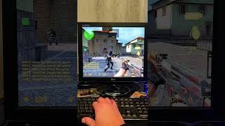 CS Source on my old school Alienware PC #counterstrike #cs2 #pcgaming