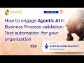 How to engage Agentic AI in Test automation for your organization