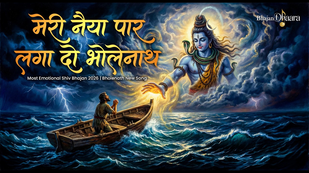 मेरी नैया पार लगा दो भोलेनाथ | Most Emotional Shiv Bhajan 2026 | Bholenath New Song #bhajandhaara