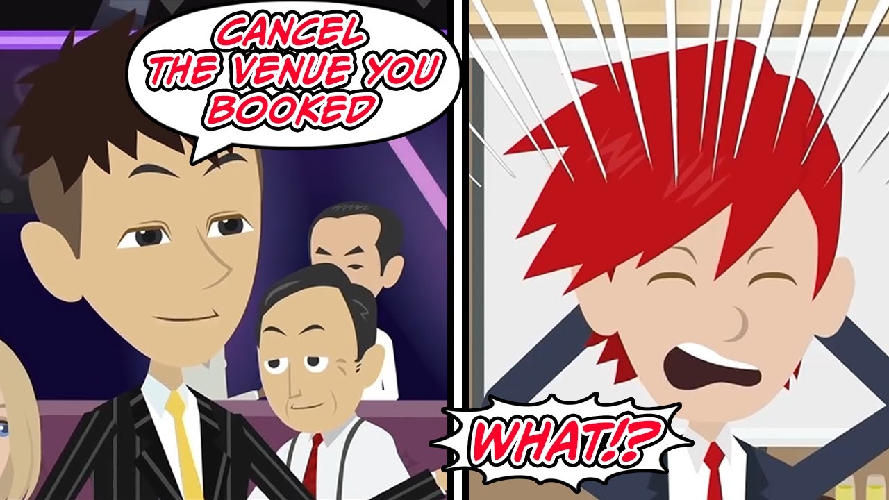 My colleague canceled his party venue at the last minute so I taught him a lesson