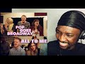 QOFYREACTS To POP GOES BROADWAY // Shoshana Bean and Scott Hoying - All To Me