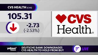 Cvs Health Stock Falls After Deutsche Bank Downgrades Shares