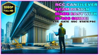 RCC Cantilever Beam Design Made Easy With IS 456 Guide!