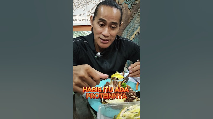 SARAPAN ALA ADE RAI #duniafitness