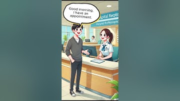 🏥 Talking to a Receptionist – English Conversation About a Doctor’s Appointment 🗓️