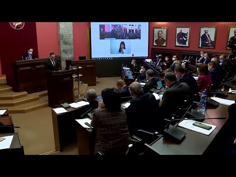 ვახტანგ გომელაურის გამოსვლა გაერთიანებული კომიტეტების სხდომაზე