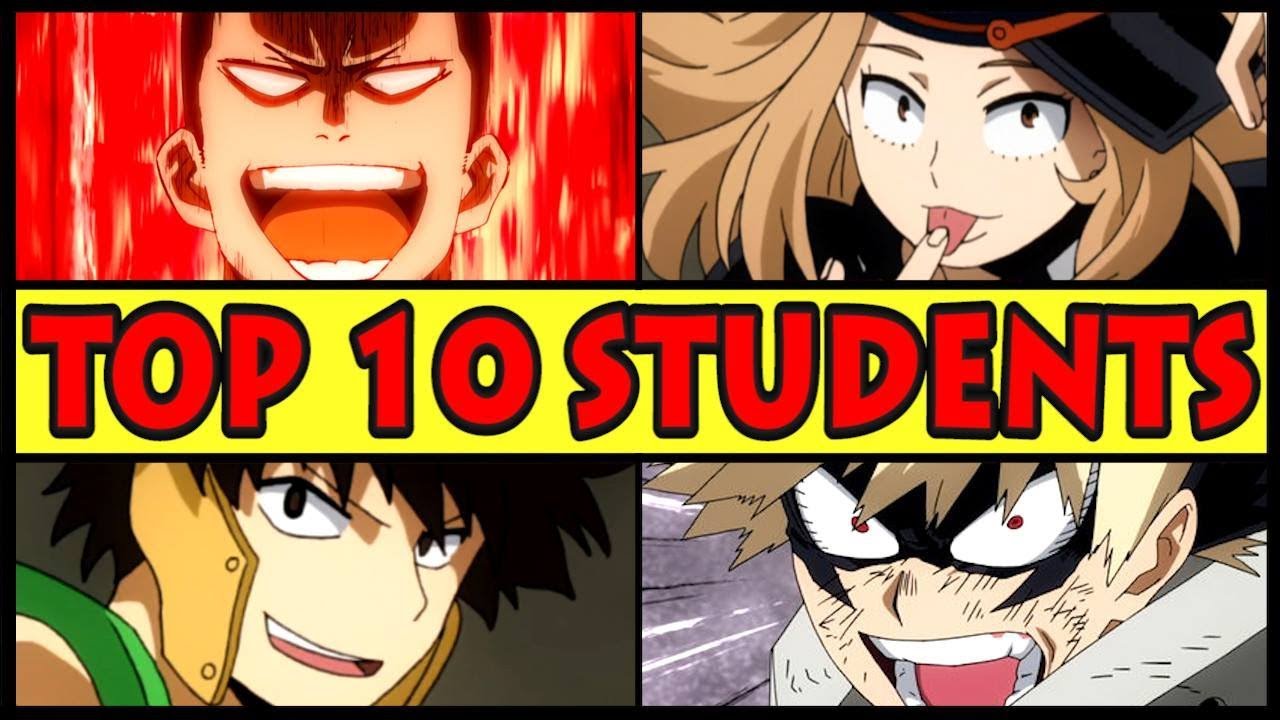 What are the best characters in My Hero Academia: The Strongest Hero?