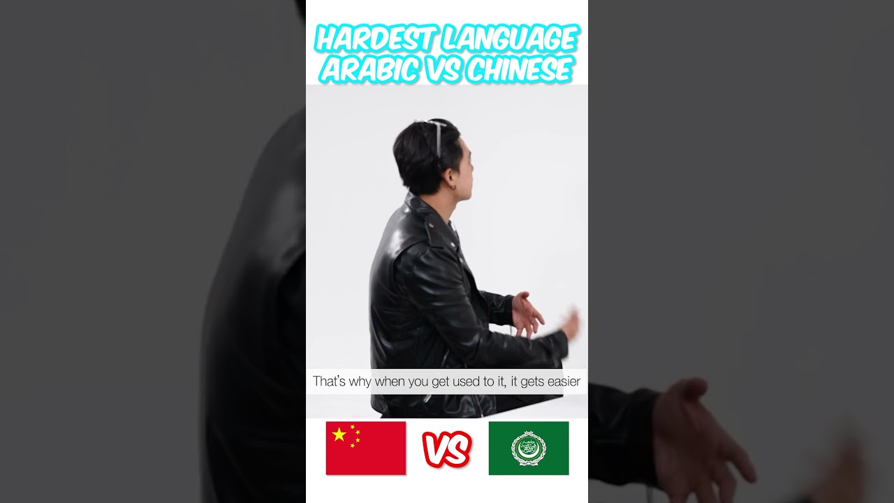 Which Language is The Hardest Language?? Arabic VS Chinese