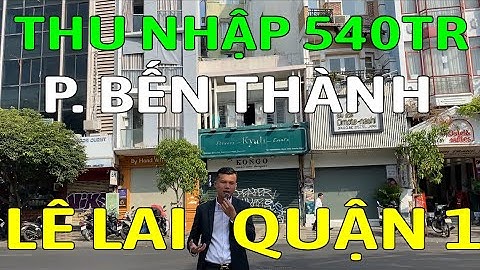 Bán nhà mặt tiền QUẬN 1 đường LÊ LAI, P. Bến Thành view công viên - Mã sp: SK1730