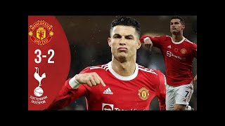 Manchester United v. Tottenham Hotspur | PREMIER LEAGUE | Fan Records | Ronaldo & Harry Kane | 2022