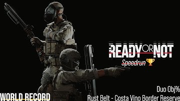 [Ready or Not] Rust Belt Duo Objective Speedrun (World Record)
