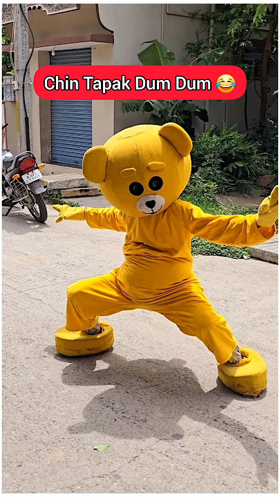 Chin Tapak Dum Dum 🤣....... #funnyshorts #teddy #comedy