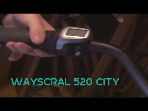 Vélo électrique WAYSCRAL City W520 [Notice] - YouTube