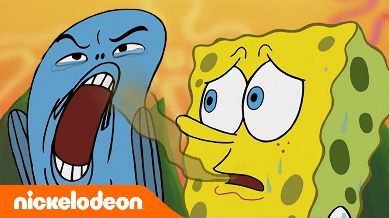 Bob Esponja |  O Bob Esponja está fedendo | Nickelodeon em Português