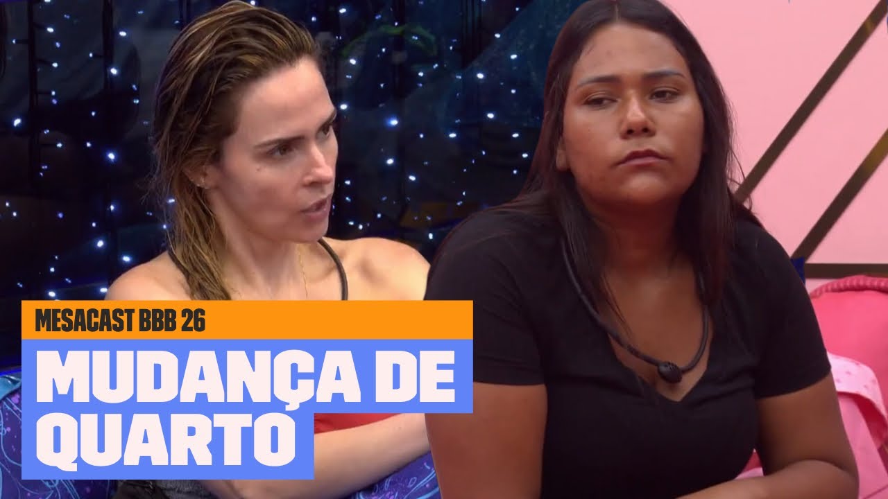 Chaiany MUDOU DE QUARTO! | BBB 26 | Mesacast BBB | Multishow