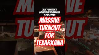 The Night Tracy Lawrence Took Over Downtown Texarkana