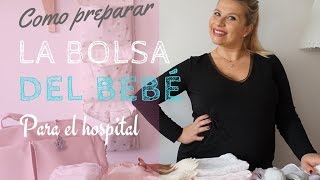 👶🏻👜La BOLSA DEL BEBÉ para el HOSPITAL || Baby Suite by Pau.