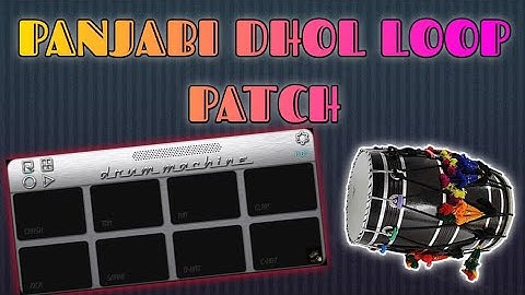 Best Disco Dhol Loops Patch, On Drum Machine Mobile Octapad, Disco Dhol Loops  For Drum Machine,