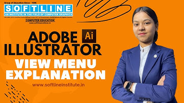 Illustrator View Menu Simplified | Optimizing Your Workspace | By Chahat Ma’am